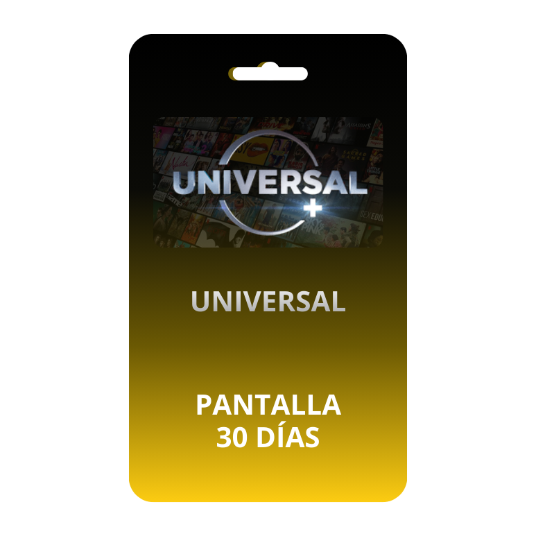 Universal+ pantalla